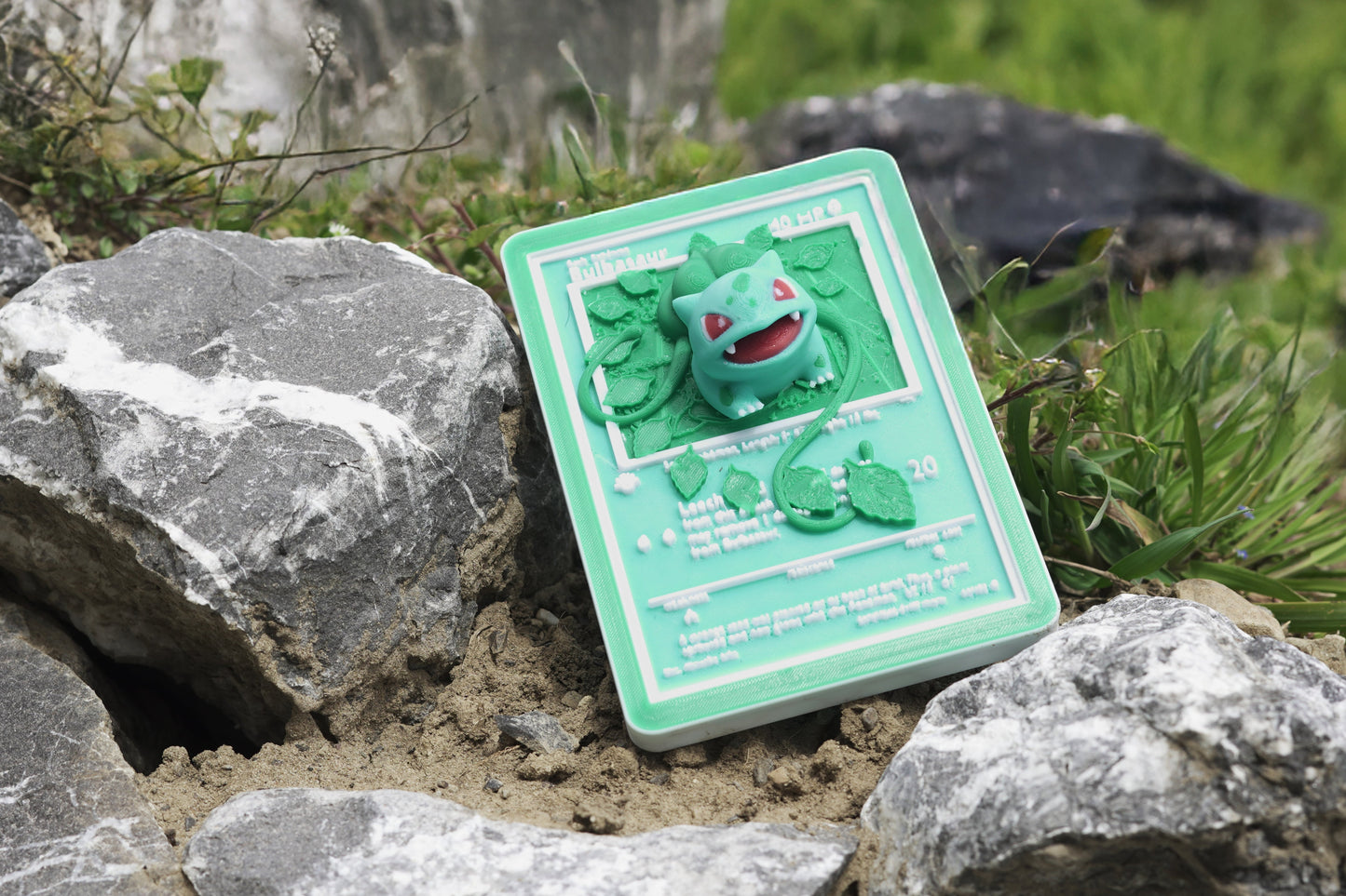 Grüner Frosch Karte